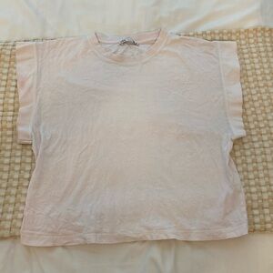Light pink tuckable top